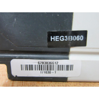 Siemens HEG3B060 60A Circuit Breaker HEG3B060L Broken Switch - Used