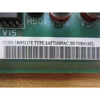 ABB SAFT-168-PAC Circuit Board 58095117E - Parts Only