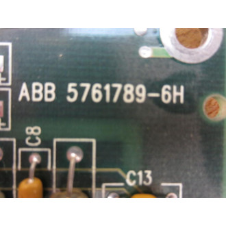 ABB SNAT-609-TAI Control Board 5761789-6H 61073779 - Used