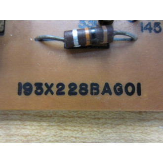 General Electric 193X228BAG01 GE Circuit Board 36A352963AA- A - Used