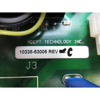 Adept Tech 10338-53005 Dual C Power Amplifier Mod 20338-53000 Rev.C - Used