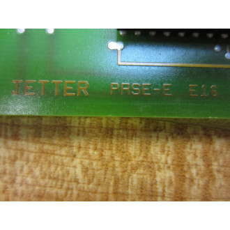 Jetter PASE-E E16 Circuit Board PASEEE16 - Used
