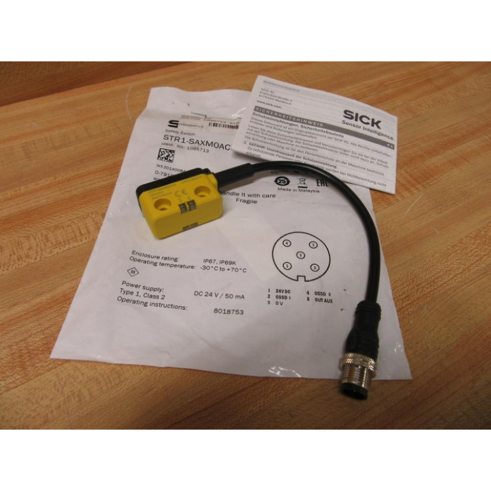 Sick STR1-SAXM0AC5 Transponder Sensor 1085713