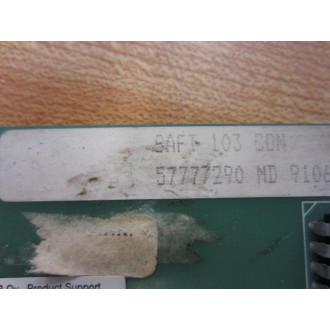 ABB 57777290 Control Board SAFT 103 CON - Parts Only