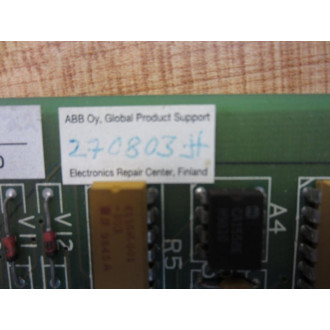 ABB 57777290 Control Board SAFT 103 CON 5761582-6E - Used