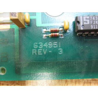 Allen Bradley 634951 UCQ Board 634951-90 Rev 3 - Used