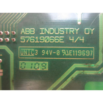 ABB NINT-52 Circuit Board 57619066E - Used