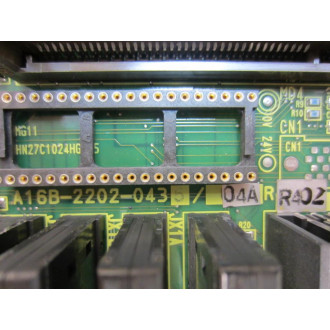 Fanuc A16B-2202-0435 Control Board A16B-2202-043504A - Used