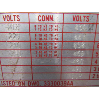 General Electric 9T23B2674 Transformer TESTED!!! 75KVA 120240V - Used