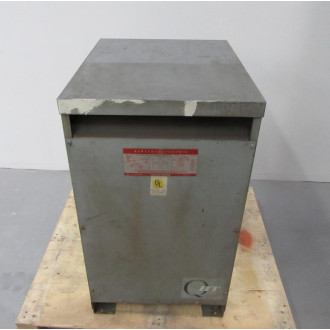 General Electric 9T23B2674 Transformer TESTED!!! 75KVA 120240V - Used