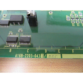 Fanuc A16B-2203-0431 Circuit Board A16B-2203-043106C - Parts Only