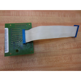 Indramat 109-0680-4B03-02 Circuit Board 109-0680-4A03-02 WRibbon Cable - Used