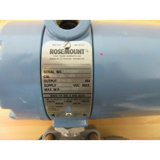 Rosemount 1151DR2F22 Pressure Regulator M-0338 - Refurbished