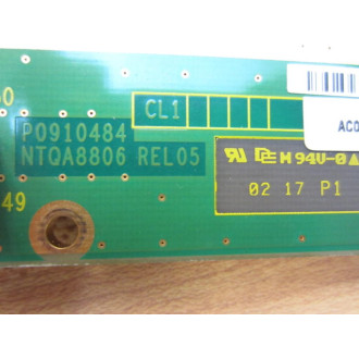Nortel NTQA8806 Circuit Board P0910484 REL.05 - Parts Only
