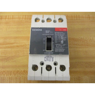 Siemens LGG3B050 50A Circuit Breaker LGG3B050L CRACKED FRONT HOUSING - Used