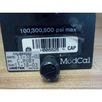 Ametek 90JG60 ModCal Pressure Module 100,300,500 PSI - Used
