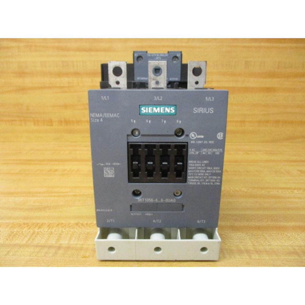 Siemens 3RT1056-6AF36-0UA0 Contactor - Used