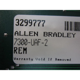 Allen Bradley 7300-UAF2 Circuit Board 7300UAF2 - Used
