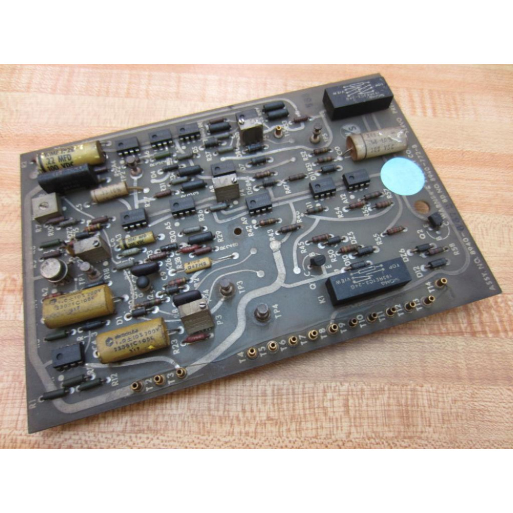 Warner & Swasey 8940-772-B Servo Preamp Board 8940772B - Used