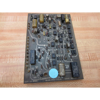 Warner & Swasey 8940-772-B Servo Preamp Board 8940772B - Used