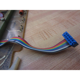 Unimation D918W3 Circuit Board wRibbon Cable - Used