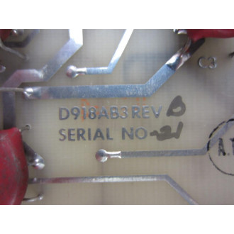 Unimation D918Y3 Circuit Board Rev B1 - Used