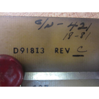 Unimation D918I3 Data Input Board Rev.C - Used