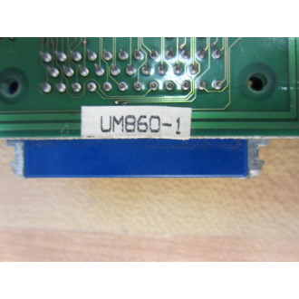 Nachi UM860-1 Circuit Board UM8601 UM860B - Used