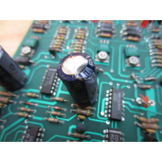 Valco 150XX088 Valve Driver Board Dented Capacitor - Used