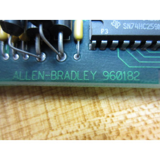Allen Bradley 960182 Circuit Board Rev.E3 - Used