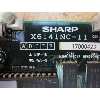 Sharp X6141NC-11 Circuit Board X6141NC11 - Used