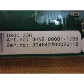 ABB 3HNE 00001-108 Circuit Board 3HNE00001108 3 - Parts Only