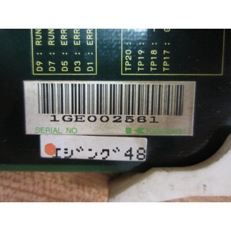 Kawasaki 50999-1563R30 PC Board 1GE-53 - Used