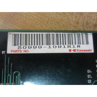 Kawasaki 9ZA-51 PC Board 9ZA51 9ZA11 9ZA41 50999-1091R18 - Used