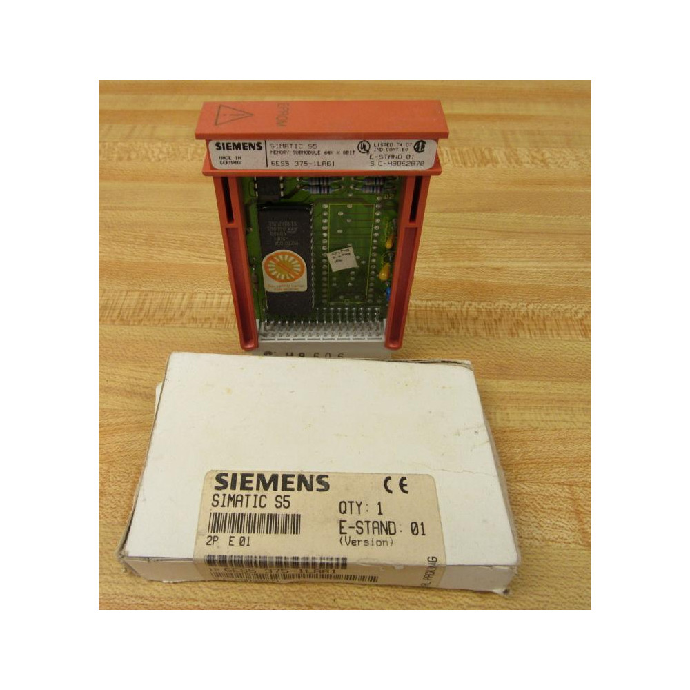 Siemens 6ES5 375-1LA61 Memory Submodule 6ES53751LA61