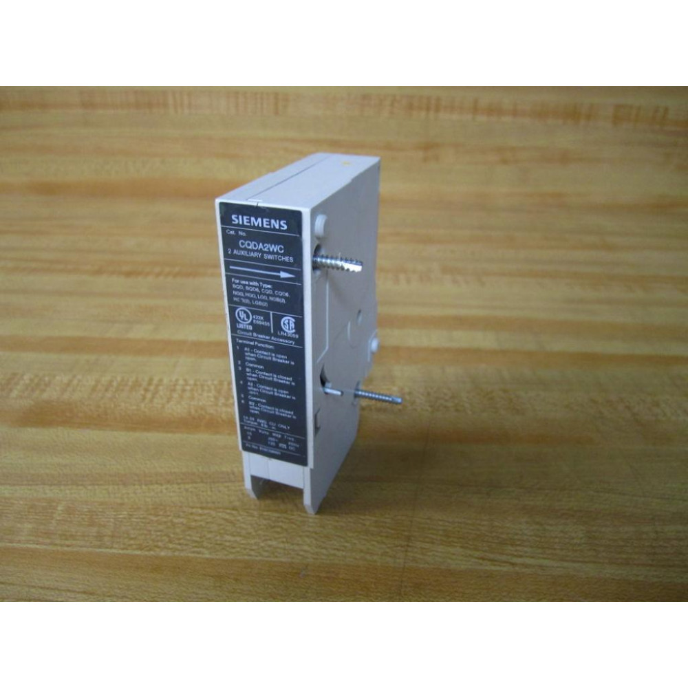 Siemens CQDA2WC Auxiliary Switch - New No Box
