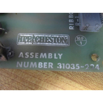 Inductoheat 31035-224 Control Board 31035224 - Used