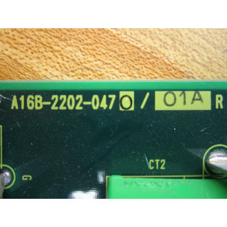 Fanuc A16B-2202-0470 Board 2 A16B-2202-047001A - Parts Only