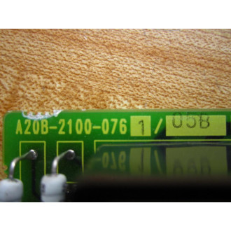 Fanuc A20B-2100-0761 PS Board A20B-2100-076105B  Non-Refundable - Parts Only