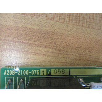 Fanuc A20B-2100-0761 PS Board 2 A20B-2100-076105B  Non-Refundable - Parts Only