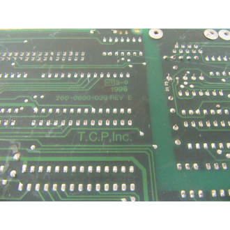 Total Control Products 260-0600-039 Circuit Board 2600600039 CPU: 16416 - Used