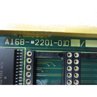 Fanuc A16B-2201-010 Memory PCB 2 Board As Is - Parts Only