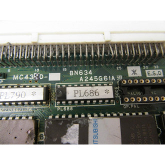 Mitsubishi MC-433 Memory Card MC433D - Parts Only