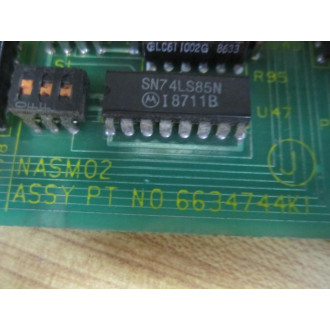 ABB Bailey 6634744K1 PC Board NASM02 - Used