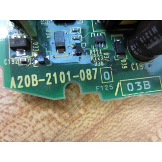 Fanuc A20B-2101-0870 Circuit Board A20B-2101-087003B - Parts Only