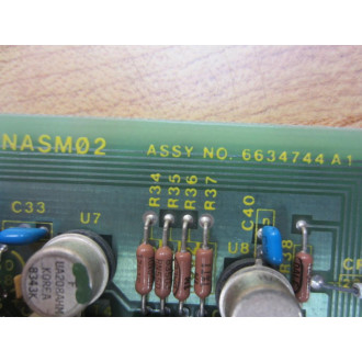 ABB Bailey NASM02 Module 6634743F1 6634744A1 - Used