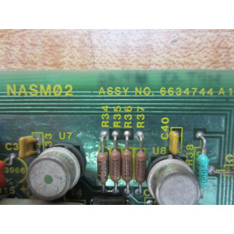 ABB Bailey NASM02 Module 6634743E1 6634744A1 - Used