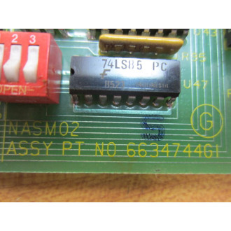 ABB Bailey NASM02 Module 6634744GI 6634743GI - Used