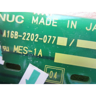 Fanuc A16B-2202-0774 Board A16B-2202-0774   Non-Refundable - Parts Only