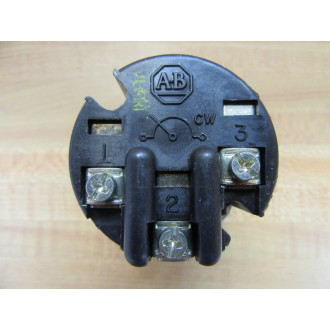Allen Bradley 800H-UR12 Potentiometer Optional Legend